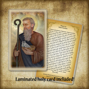 St. Joachim Plaque & Holy Card Gift Set