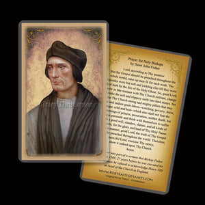 St. John Fisher Holy Card
