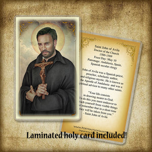 St. John of Avila Pendant & Holy Card Gift Set