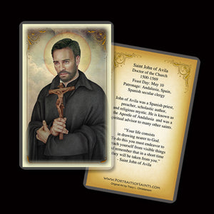 St. John of Avila Holy Card