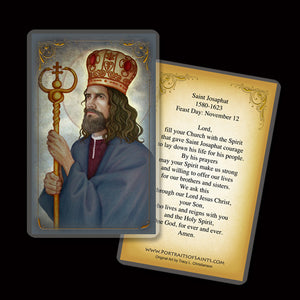 St. Josaphat Holy Card