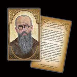 St. Maximilian Kolbe Holy Card
