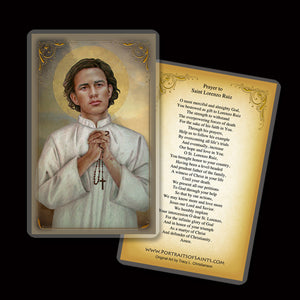St. Lorenzo Ruiz Holy Card