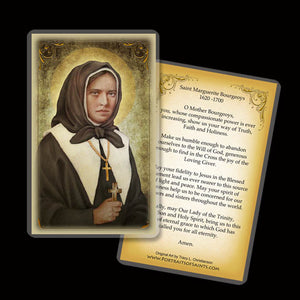 St. Marguerite Bourgeoys Holy Card