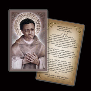 St. Martin de Porres Holy Card
