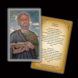 St. Matthew the Apostle Holy Card