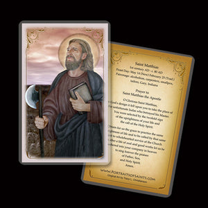 St. Matthias Holy Card
