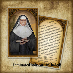 St. Marianne Cope Plaque & Holy Card Gift Set