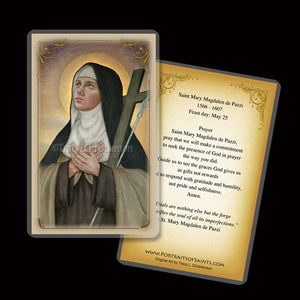 St. Mary Magdalen de Pazzi Holy Card