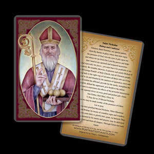 St. Nicholas Holy Card