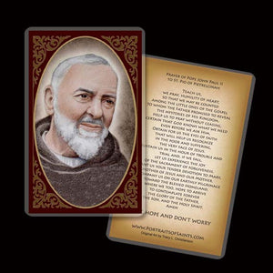 St. Padre Pio (A) Holy Card