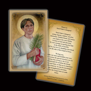 St. Pedro Calungsod Holy Card