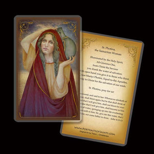 St. Photina Holy Card