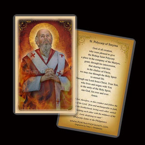 St. Polycarp Holy Card