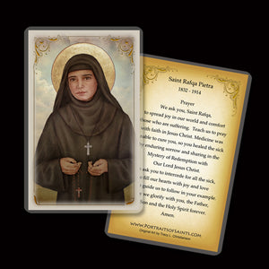 St. Rafqa Holy Card