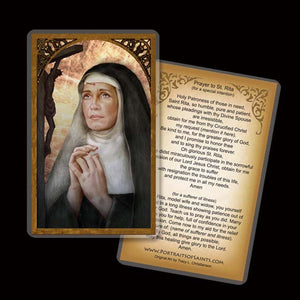St. Rita of Cascia Holy Card