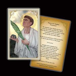 St. Stephen Holy Card