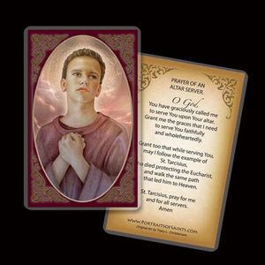 St. Tarcisius Holy Card