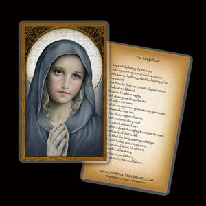 The Virgin Holy Card