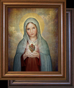 Immaculate Heart of Mary (A) Framed
