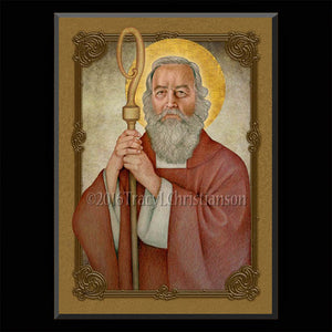 St. Hilary of Poitiers Plaque & Holy Card Gift Set