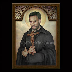 St. John of Avila Plaque & Holy Card Gift Set