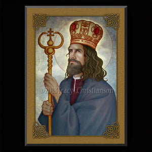 St. Josaphat Plaque & Holy Card Gift Set