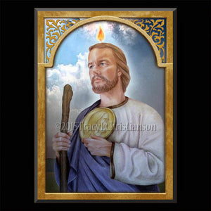 St. Jude Plaque & Holy Card Gift Set