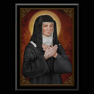 St. Louise de Marillac Plaque & Holy Card Gift Set