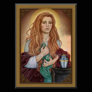 St. Mary Magdalene (B) Plaque & Holy Card Gift Set
