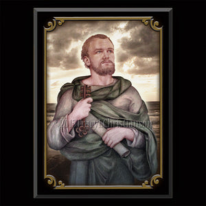 St. Peter the Apostle Plaque & Holy Card Gift Set