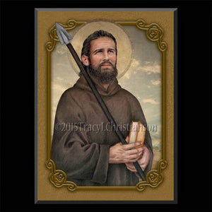 St. Thomas the Apostle Plaque & Holy Card Gift Set