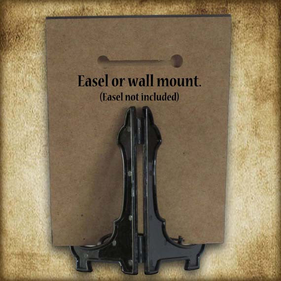 St. David of Wales Plaque & Holy Card Gift Set