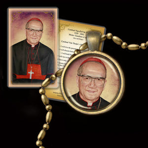 Francis Xavier Cardinal Nguyen Van Thuan Pendant & Holy Card Gift Set