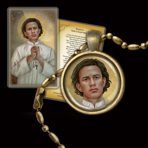 St. Lorenzo Ruiz Pendant & Holy Card Gift Set