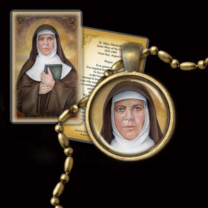 St. Mary MacKillop Pendant & Holy Card Gift Set