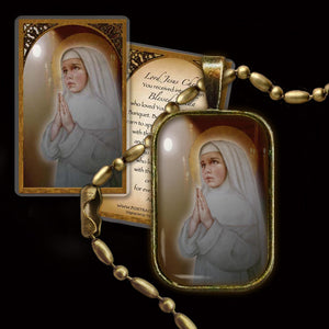 Bl. Imelda Lambertini Pendant & Holy Card Gift Set