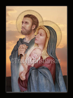 Christmas Card Holy Family (C)