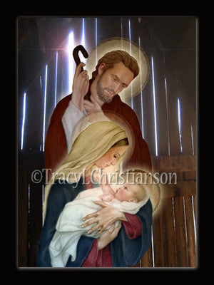 Christmas Card Holy Family (D)