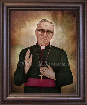 St. Oscar Romero Framed