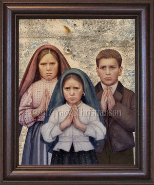 Fatima Children Framed