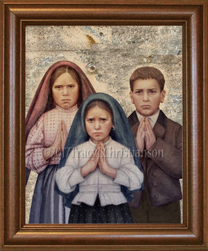 Fatima Children Framed