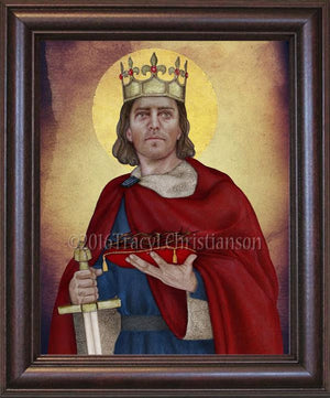 St. Louis IX, King of France Framed