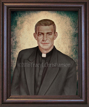 Fr. Vincent Capodanno Framed