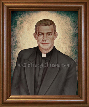 Fr. Vincent Capodanno Framed