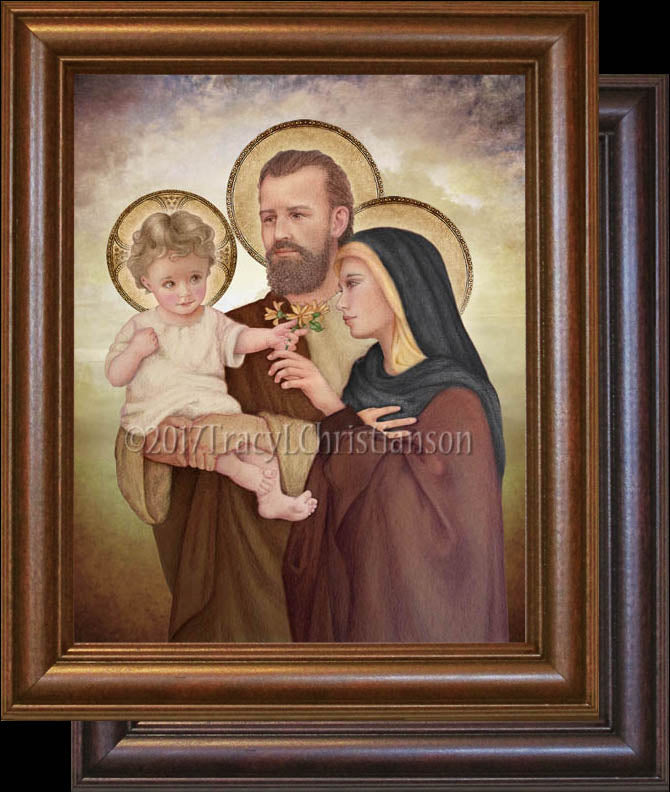 Jesus Framed Art - Portraits of Saints
