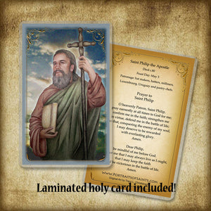 St. Philip the Apostle Pendant & Holy Card Gift Set