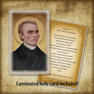 St. Peter Julian Eymard Pendant & Holy Card Gift Set