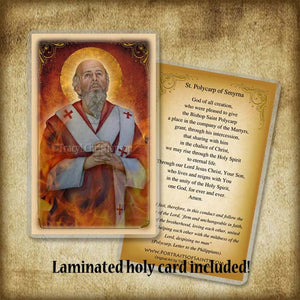 St. Polycarp Pendant & Holy Card Gift Set