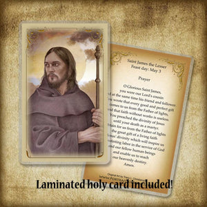 St. James the Less Pendant & Holy Card Gift Set